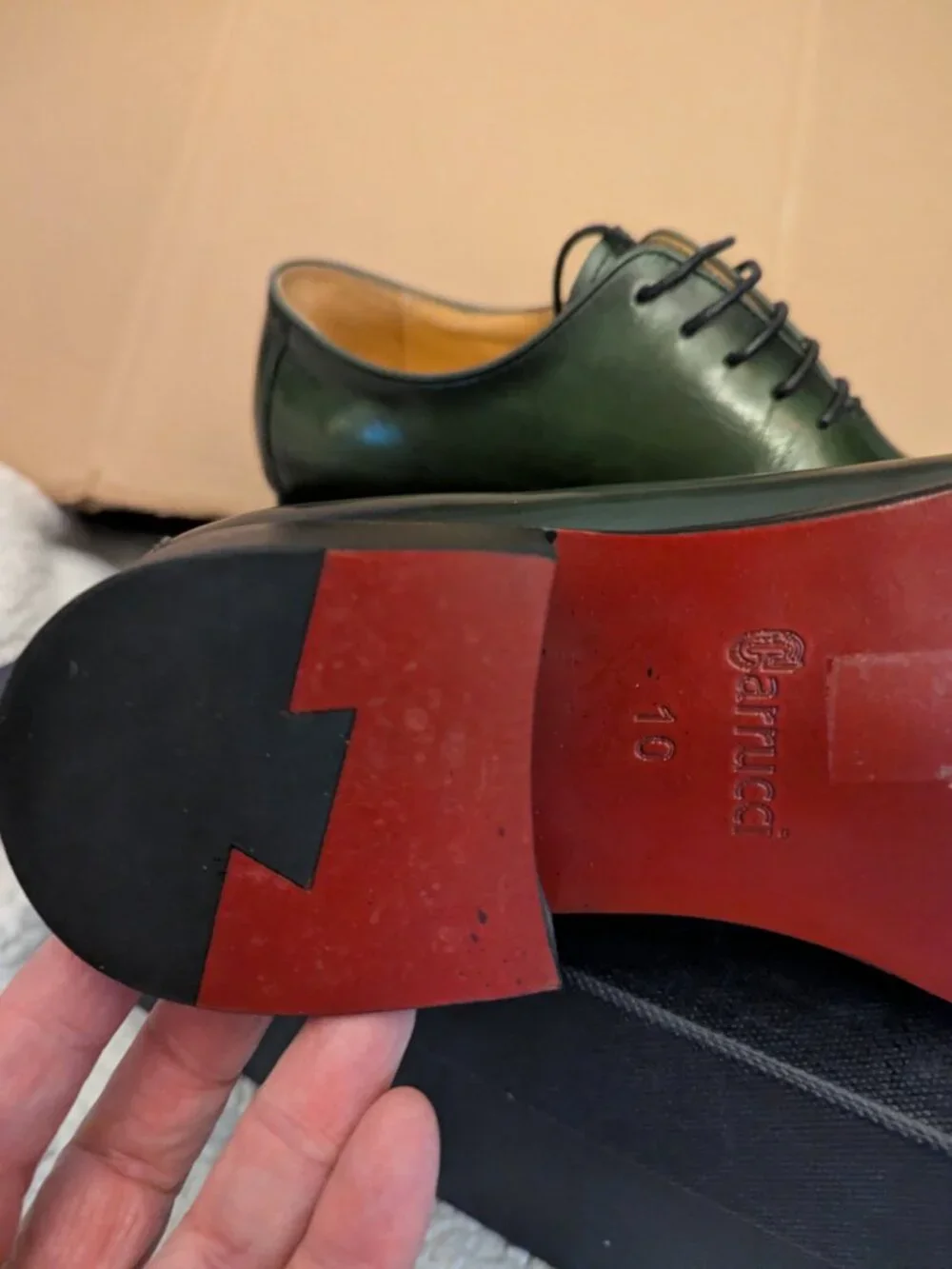 Carruci Men's Dress Shoes Size 10 Stunning